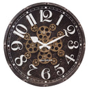 Moving Gear Clock - Black - 50cm - "Henry" - NeXtime