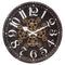 Moving Gear Clock - Black - 50cm - "Henry" - NeXtime #black
