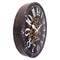 Moving Gear Clock - Black - 50cm - "Henry" - NeXtime #black