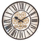 Moving Gear Clock - White - Large Wall Clock - 50cm - "William" - NeXtime