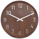 Large Wall clock 50cm - Silent - Wood/Metal - "Precious"