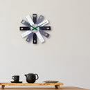 Wall clock 40cm - Silent - Acrylic/Metal - "Plexi"
