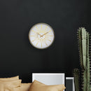 Horloge murale 40cm-Silent-Metal- "Excentric"