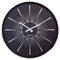 Wall clock 40cm - Silent - Metal - "Excentric"