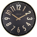 Horloge murale 40cm-Silent-Metal- "Alchemy"