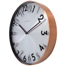 Wall clock 40cm - Silent - Metal - "Reflection"