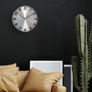 Wall clock 40cm - Silent - Metal - "Reflection"