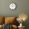 Wall clock 39cm - Silent - White - Metal - "Classic"