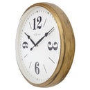 Wall clock 39cm - Silent - White - Metal - "Classic"