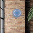 Large Wall Clock 50cm Domed Glass Lens - Silent - Glass - "Duomo 50"