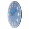 Large Wall Clock 50cm Domed Glass Lens - Silent - Glass - "Duomo 50"