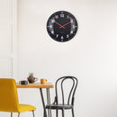 Large Wall Clock 50cm Domed Glass Lens - Silent - Glass - "Duomo 50"