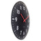 Large Wall Clock 50cm Domed Glass Lens - Silent - Glass - "Duomo 50"