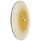 Large Wall Clock 50cm Domed Glass Lens - Silent - Glass - "Deep 50"