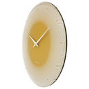 Grande horloge murale 50cm Lentille en verre bombé - Silencieuse - Verre - "Deep 50"