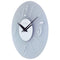 Wall clock 43cm - Silent - Glass - Frosted/Mirror - "Dali Round"