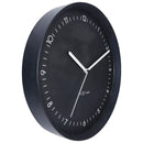 Wall clock 30cm - Silent - Aluminium - "Berlin"