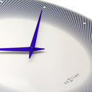 Large Wall Clock 50cm Domed Glass Lens - Silent - Glass - "Deep 50"