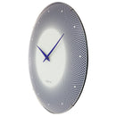 Large Wall Clock 50cm Domed Glass Lens - Silent - Glass - "Deep 50"