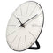 Wall clock/ Table clock-  20 cm- Glass - Dome Shaped Glass- 'Big Stripe Mini Dome'