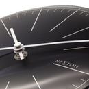 Wall clock/ Table clock-  20 cm- Glass - Dome Shaped Glass- 'Big Stripe Mini Dome'