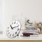 Table/Wall clock 20cm - Domed glass lens - Silent - Glass - "Duomo Mini"