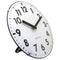 Table/Wall clock 20cm - Domed glass lens - Silent - Glass - "Duomo Mini"