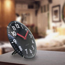 Table/Wall clock 20cm - Domed glass lens - Silent - Glass - "Duomo Mini"