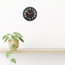 Table/Wall clock 20cm - Domed glass lens - Silent - Glass - "Duomo Mini"