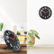 Table/Wall clock 20cm - Domed glass lens - Silent - Glass - "Duomo Mini"