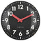 Table/Wall clock 20cm - Domed glass lens - Silent - Glass - "Duomo Mini"