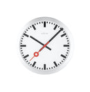 Front Picture 3998ST,Station,Table/ Wall clock,Silent,Aluminium,White,
