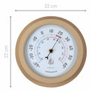 Weerbestendige Thermometer - 22cm - Metaal - Galvanized  Lily