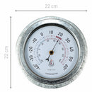 Weerbestendige Thermometer - 22cm - Metaal - Galvanized  Lily