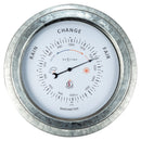 Wetterfestes Barometer - 22cm - Metall - Galvanized  Orchid