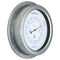 Wetterfestes Barometer - 22cm - Metall - Galvanized  Orchid