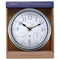 Weatherstation - Wall clock - Weatherproof - 40.5 cm - Metal - Galvanized  Tulip