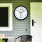 Weatherproof Outdoor clock - 30.5 cm - Anethium