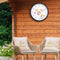 Weatherproof Outdoor clock - 30.5 cm - Silene