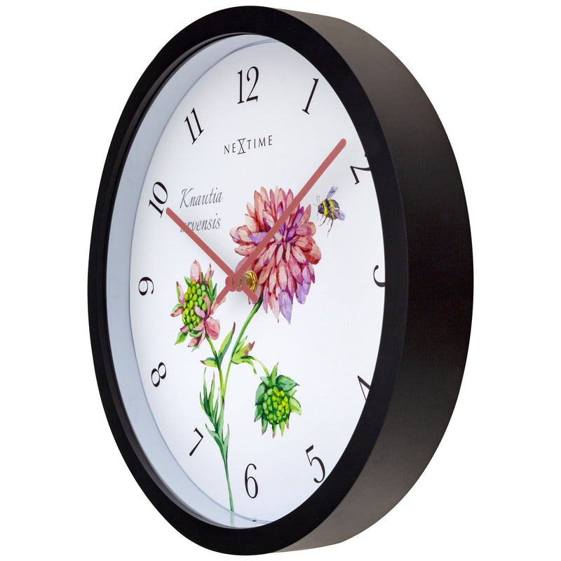 Horloge d'extérieur résistante aux intempéries - 30,5 cm - Knautia