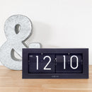 Flip Clock - Tisch,- Wanduhr -Metall - 36x16x8.5cm -Big Flip