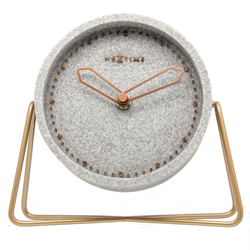 Horloge de table - 17,5 x 15,5 x 5 cm - Polyresin
