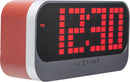 leftside 5211RO,Loud Alarm,NeXtime,ABS,Red,