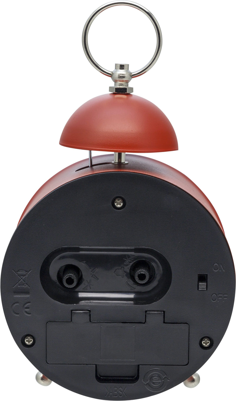 detail 5213RO,Single Bell,NeXtime,Metal,Red,