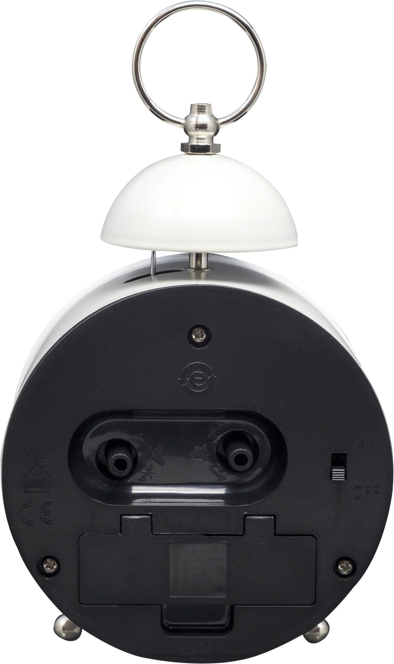 back 5213WI,Single Bell,NeXtime,Metal,White,