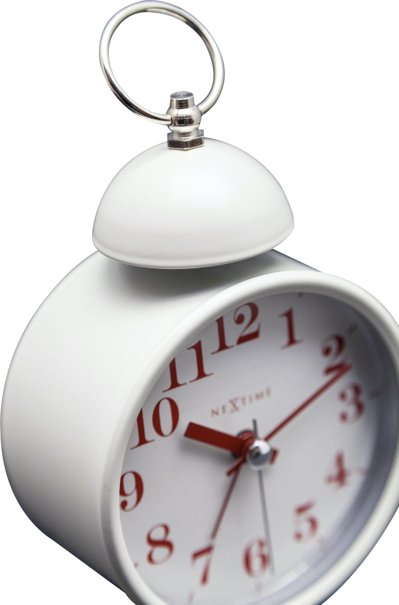 detail 5213WI,Single Bell,NeXtime,Metal,White,