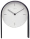 Front Picture 5225WI,Noa Table,Wall clock,Wood,White