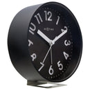 Table Alarm Clock 12.5x13x5.5cm - Silent - Light function - Plastic "Reflect"