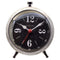 Table Alarm Clock 9x10.8x5cm - Silent - Luminous hands - Metal "Harvey"