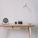 Table Alarm Clock 14x13x7cm - Silent - Metal - "Berlin Table"